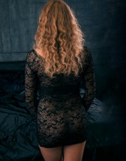FAF Lingerie. Sexy Stretch Lace Chemise. FAF-424, Color: AS SHOWN