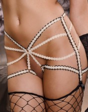 FAF Lingerie. Strappy Garter Belt ELIZA. TL-D064, Color: AS SHOWN