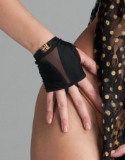 FAF Lingerie. Fingerless Gloves. FAF-D269, Color: AS SHOWN